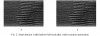 Fig. 2. Steel domain width before (left) and after (right) coating application